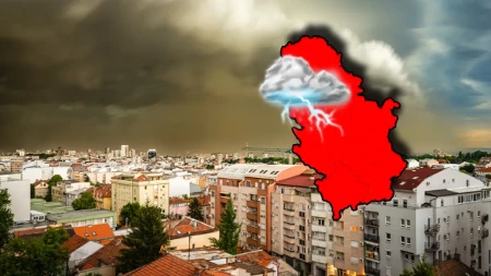 Pljuskovi sa grmljavinom stižu sa Karpata! U naredna tri sata ovi delovi Srbije na udaru! 