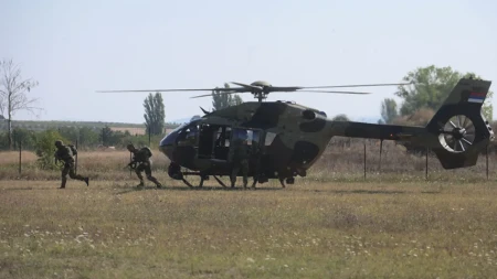 Vojska Srbije digla helikoptere kod Niša, javlja Ministarstvo odbrane