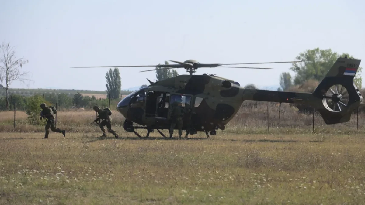 Vojska Srbije digla helikoptere kod Niša, javlja Ministarstvo odbrane