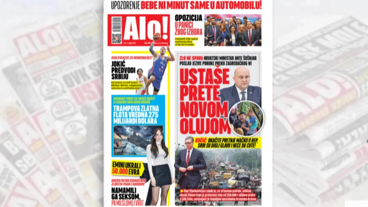 Ustaše prete novom Olujom! Hrvatski ministar Ante Šušnjar poslao jezive poruke preko zagrebačkog N1