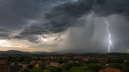 Vojvodina na udaru nevremena: RHMZ upozorava na olujne udare vetra