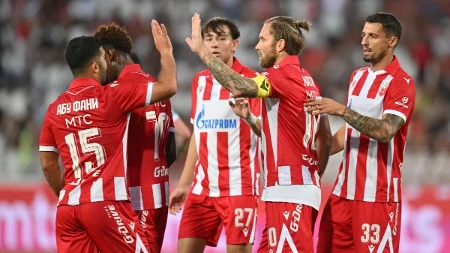 SPORT NA TV Fudbal: Mozzart Bet Super liga, Crvena zvezda - Novi Pazar