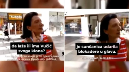 Mislila da je srela Vučića, a onda iznela bizarnu teoriju: Blokaderka sada sumnja da predsednik ima klona?! (VIDEO)