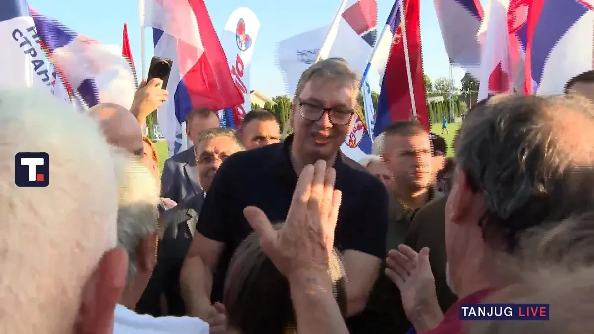 Vučić se obraća građanima u Belegišu! "Prvi smo u Evropi po stopi rasta, to znači da dolaze značajno veće penzije i plate!" (VIDEO)