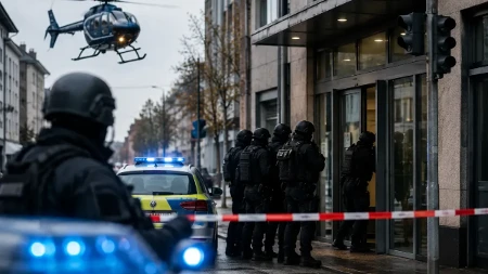Srbin (41) ranjen u Nemačkoj: Nasrnuo lopatom na policajce, a onda je njegov brat kolima uleteo na uviđaj!