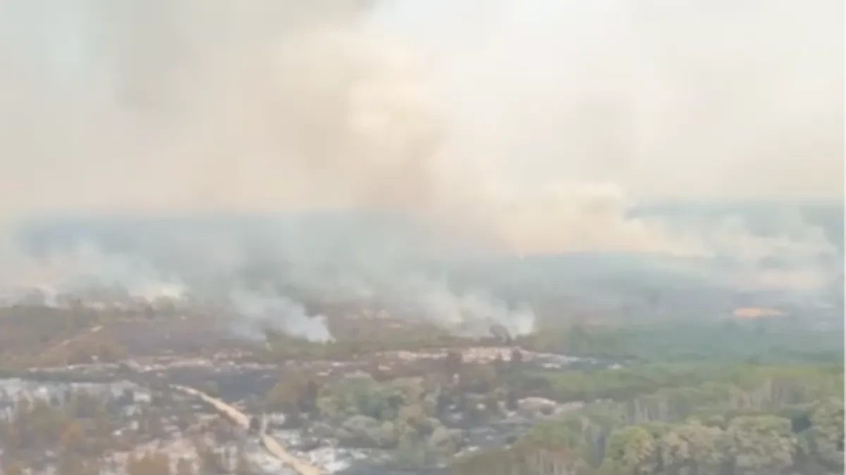 Helikopteri se sele da gase vatru na Stolovima! Poznato kakva je situacija u deliblatskoj peščari