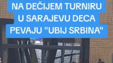 Jezivo u Sarajevu: Deca na turniru skandiraju „Ubij Srbina“ – od malih nogu ih uče da mrze i ubijaju Srbe?!