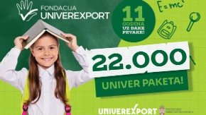 Prvi školski dan za pamćenje: Univerexport obradovao 22.000 prvaka širom Srbije 