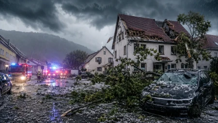 Smrtonosna oluja pogodila Nemačku: Udari vetra 143 km/h, dete izgubilo život