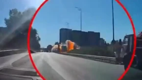 Rusi se obrušili na Kijev! Dron pao na benzinsku stanicu, ima povređenih (VIDEO)
