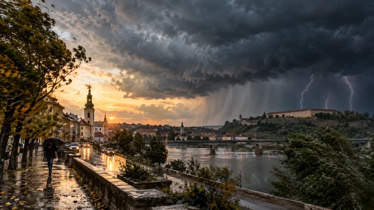 Leto se naglo završava? Srbiju čeka temperaturni šok i snažne grmljavinske oluje