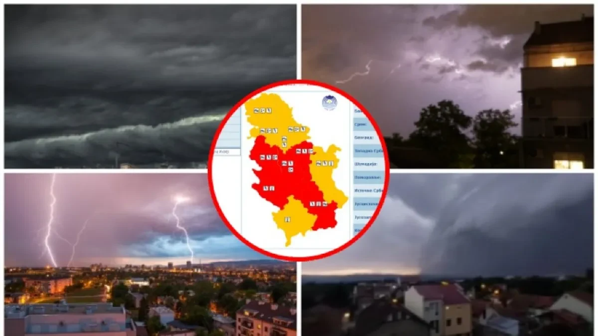 Nevreme će prekriti Srbiju! Stiže totalni vremenski obrt praćen drastičnim padom temperature, ali to nije sve