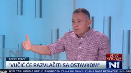 „Te večeri imaćemo ustanak!“ Anđelković najavio šta spremaju ako Vučić pobedi (VIDEO)