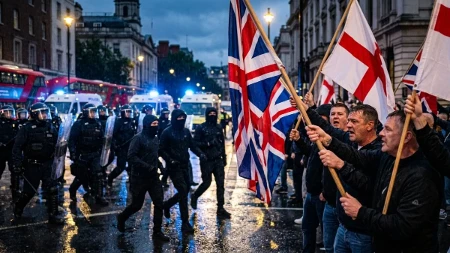 Užas na ulicama Britanije: Sukobi ekstremne levice i ekstremne desnice