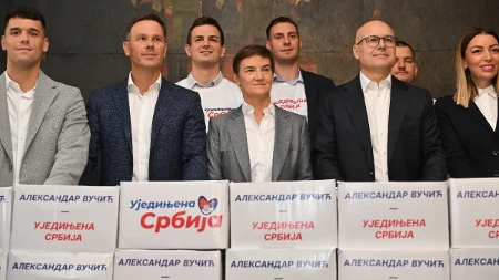 Sednica Republičke izborne komisije: Lista Aleksandar Vučić - Ujedinjena Srbija na prvom mestu