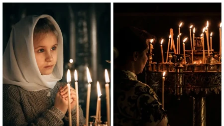 Gore za žive, dole za mrtve: Šta kažu sveštenici, da li se tako pale sveće