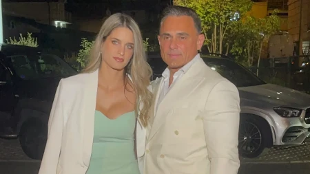 Dragan Stanković na proslavi na elitnom mestu sa verenicom: Aleksandra u haljini, dekolte puca (VIDEO)