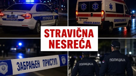 Teška nesreća kod Pančeva: Poginula jedna osoba, devetoro povređenih