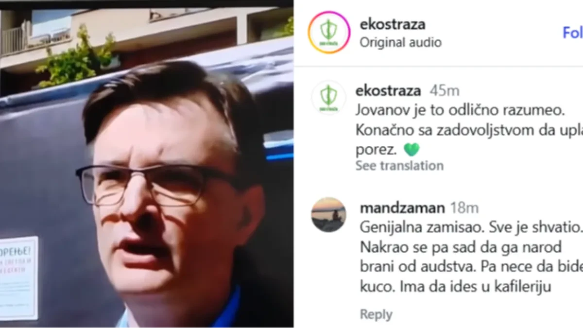 Eko Straža raskrinkala plan Studentske liste?! Jovanov govorio o progonu neistomišljenika, oni poručili: „Odlično je razumeo“