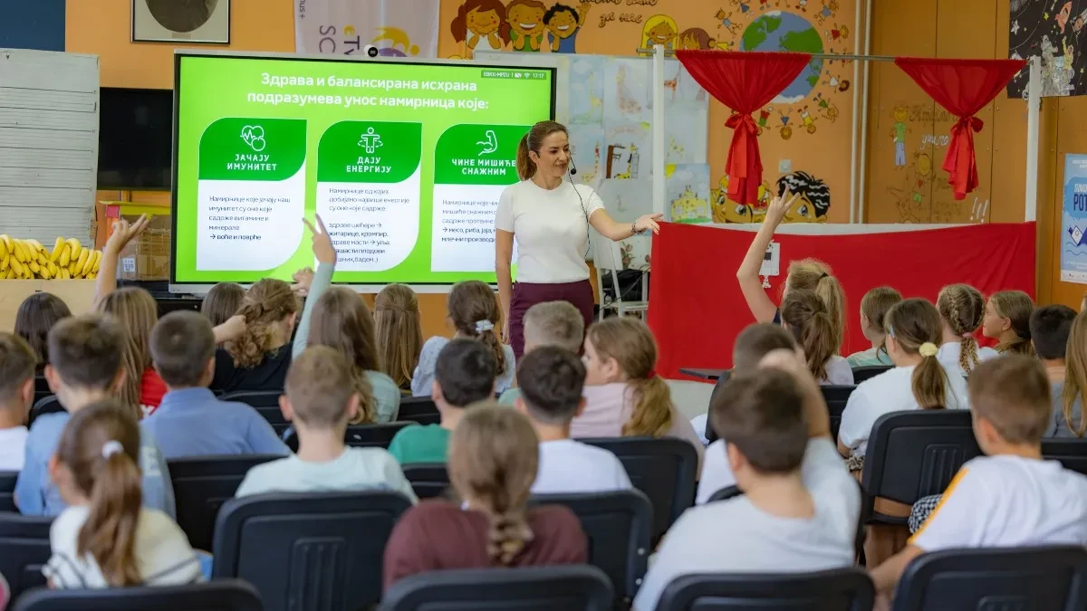 Više od 30.000 đaka do sada učestvovalo u edukacijama o pravilnoj i uravnoteženoj ishrani Edukativna radionica „Zdrava hrana svakog dana“ i u novoj školskoj godini  