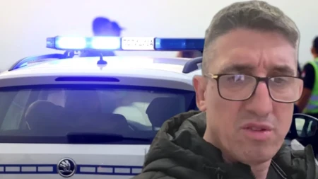 Brutalno hapšenje Kristijana Golubovića! Policija ga oborila na zemlju, građani šokirano posmatrali scenu na ulici (FOTO)