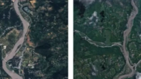 Rusi objavili satelitske snimke! Gledajte šta se dešavalo u Nepalu mesec dana pre katastrofe