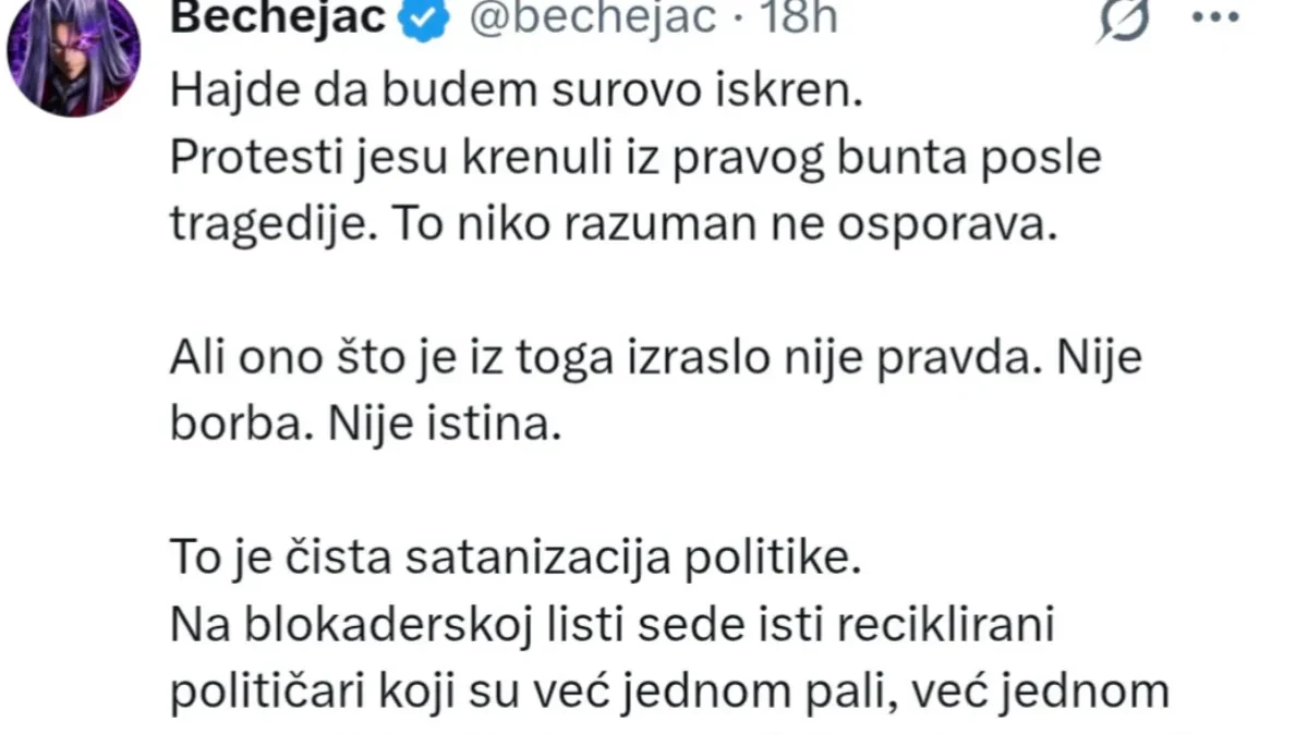Još jedan blokader shvatio: Na studentskoj listi sede isti reciklirani političari koji su jednom pali