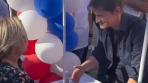 Brnabić iz Vršca: „Izaberite ljubav umesto mržnje, rad i red umesto haosa“