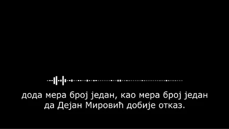 "Da prva mera za Kosovo bude - da Dejan Mirovic dobije otkaz!" (VIDEO)