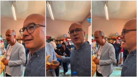 "Samo zdravo, nema više bukera": Vučević ne zna šta ga je snašlo: Nameračio se na čvarke, al' naleteo na njega: O, ne, došao je Zlatibor (VIDEO)