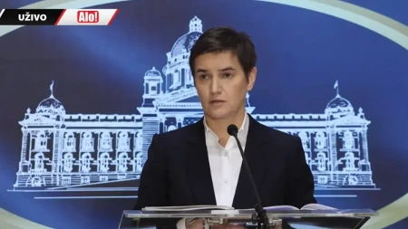 Ana Brnabić obraća se javnosti (VIDEO)