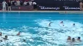 Sevale pesnice! Tuča na kraju meča Partizan - Novi Beograd (VIDEO)