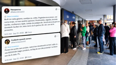 "Krezave ćacike, gazićemo vas 26. oktobra! Umobolni komentari građanima koji podižu 6.000 dinara
