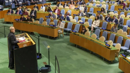 Skandal u Njujorku: Američka delegacija napustila salu! (VIDEO)