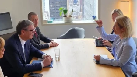 "Ne lak, ali otvoren i iskren razgovor" Vučić: Sa Kajom Kalas o Mladiću, situaciji na KiM, izborima u Srbiji...