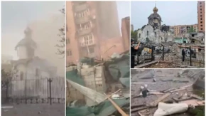 Pravoslavna crkva pogođena bombom! Ima mrtvih i ranjenih, objavljeni stravični snimci razaranja FOTO/VIDEO