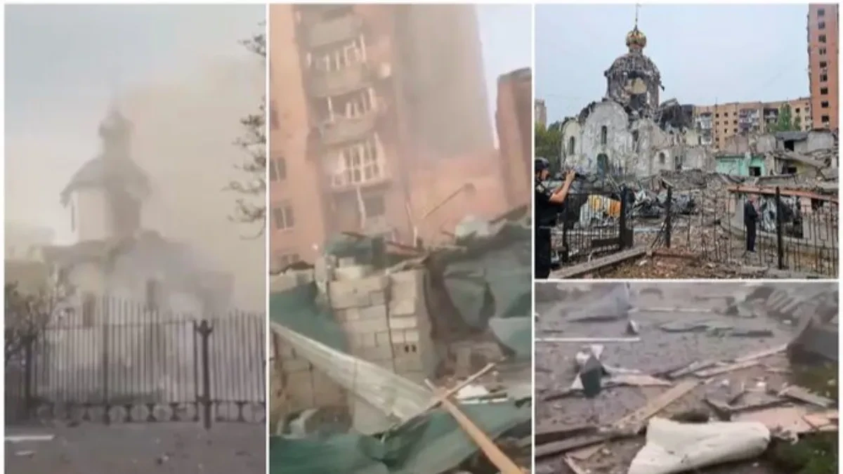 Pravoslavna crkva pogođena bombom! Ima mrtvih i ranjenih, objavljeni stravični snimci razaranja FOTO/VIDEO