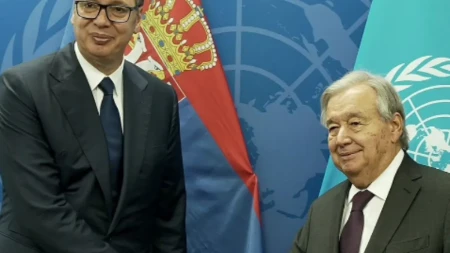 „Razgovor o situaciji na KiM, Rezoluciji 1244“: Vučić oči u oči sa generalnim sekretarom UN Antoniom Guterešom