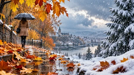 Počela jesen, a već je najavljen sneg! Srpski meteorolog objavio dugoročnu prognozu