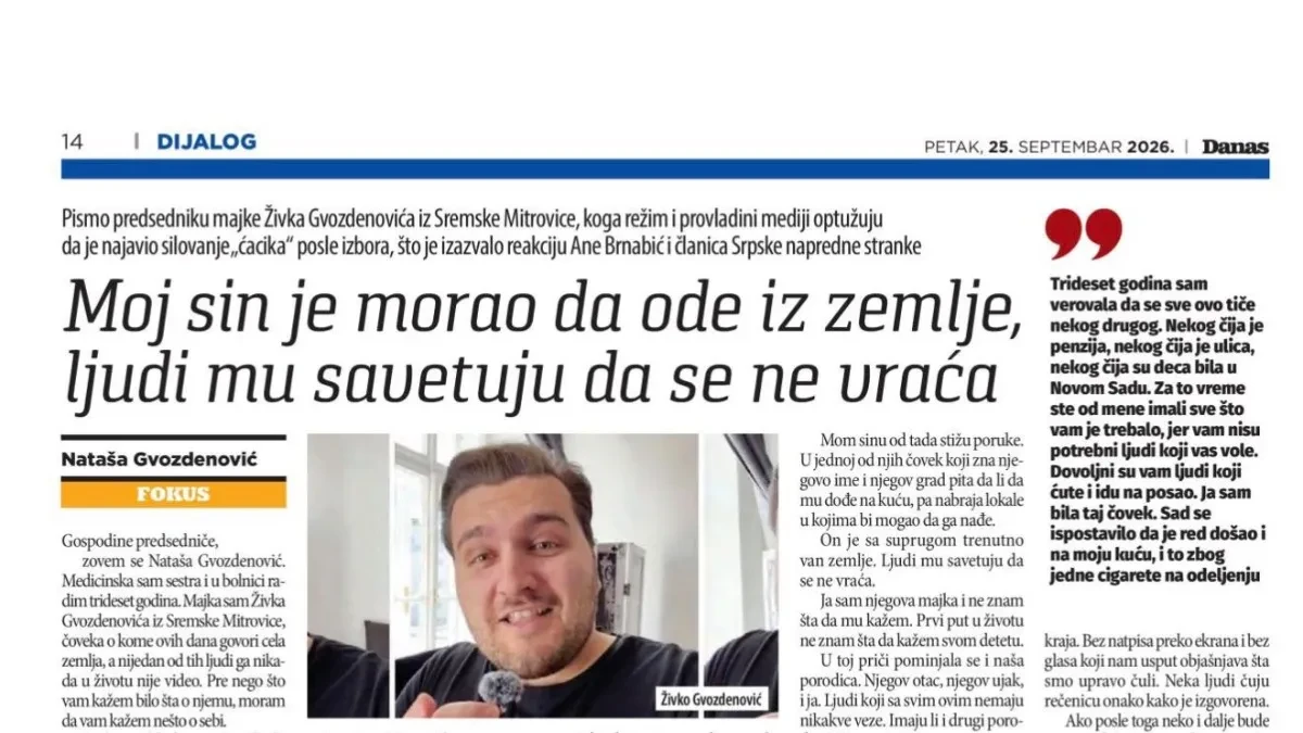 Pretio ženama nasiljem, pa poturio majku da ga brani: Gvozdenović bi sada da bude žrtva! (FOTO/VIDEO)
