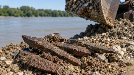 Radnici su samo vadili šljunak, a onda su ugledali ovo: U Dunavu pronađen neverovatno blago staro 2.200 godina