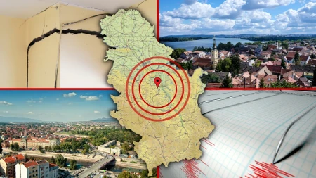 Zemljotres upravo pogodio Srbiju! Evo gde se zatreslo