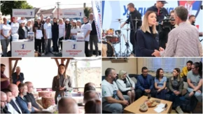 Mesarović sa građanima Kikinde, Obrenovca i Barajeva: Naša politika je politika koja u prvi plan stavlja mir, stabilnost i ekonomski napredak Srbije