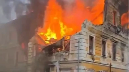 Pakao u Kijevu, broje se mrtvi! Rusi sravnili jednu od najvećih zgrada(VIDEO)