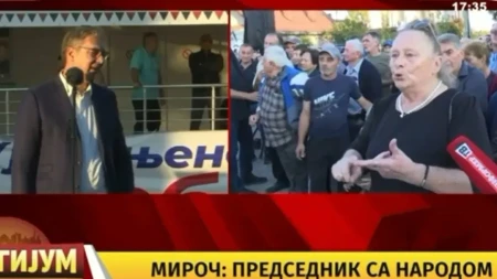 "Ja nisam Srpkinja, ali sam rodila 4 Srbina i ponosna sam" Miročanka se obratila Vučiću: Hvala što naša deca ne idu u rat (VIDEO)
