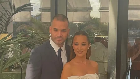 Aleksandra Prijović i Filip stigli na gala slavlje! Pevačica puca u belom miniću na ćerkinom rođendanu 