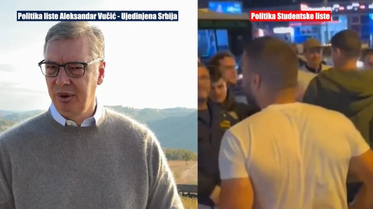 S jedne strane nasilje i mržnja, sa druge Ujedinjena Srbija! Vučić: Mi u njima vidimo ljude, a ne neprijatelje (VIDEO)