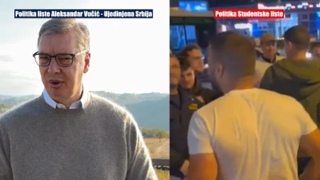 S jedne strane nasilje i mržnja, sa druge Ujedinjena Srbija! Vučić: Mi u njima vidimo ljude, a ne neprijatelje (VIDEO)