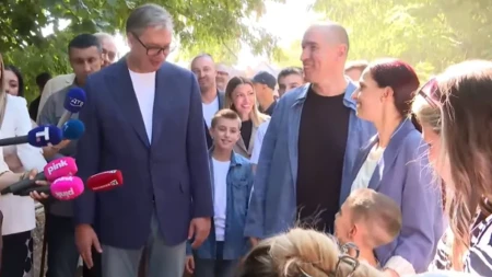 "Kakav bre Portugal?!" Razgovor Vučića i mališana na Paliću nasmejao sve prisutne