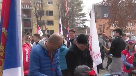 Blokaderi se raspadoše živi (VIDEO)